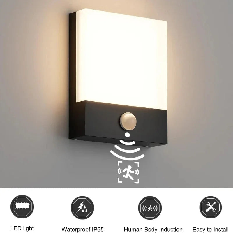 AutoGlow™ Garden Sensor Wall Lamp