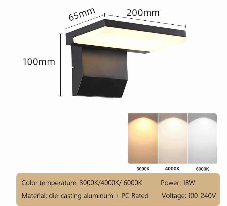 AutoGlow™ Motion Sensor Wall Light