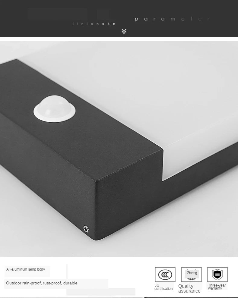 AutoGlow™ Garden Sensor Wall Lamp