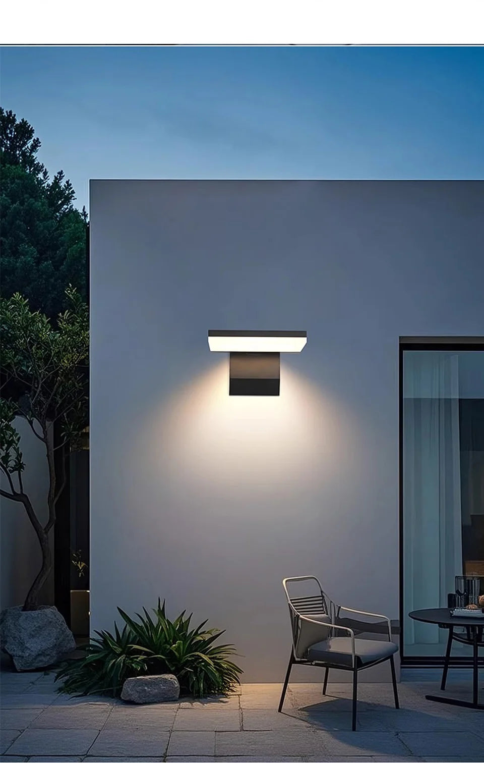 AutoGlow™ Motion Sensor Wall Light